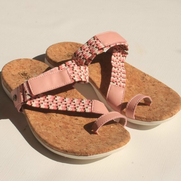 PRETTY Spenco Sandals Women's Size 8 - Picture 1 of 5